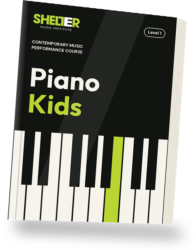 Shelter's Piano Kids course book