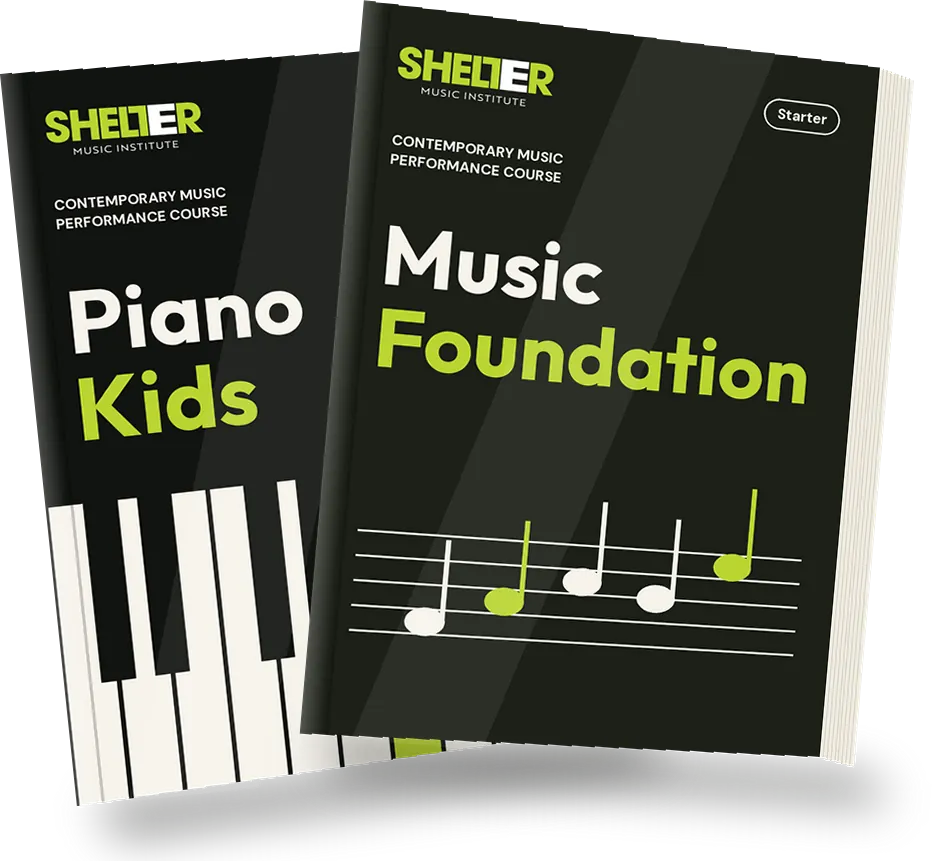 Shelter’s own course book for young piano students